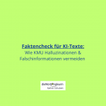 Faktencheck für KI-Texte