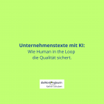 Unternehmenstexterin Kathrin Schubert